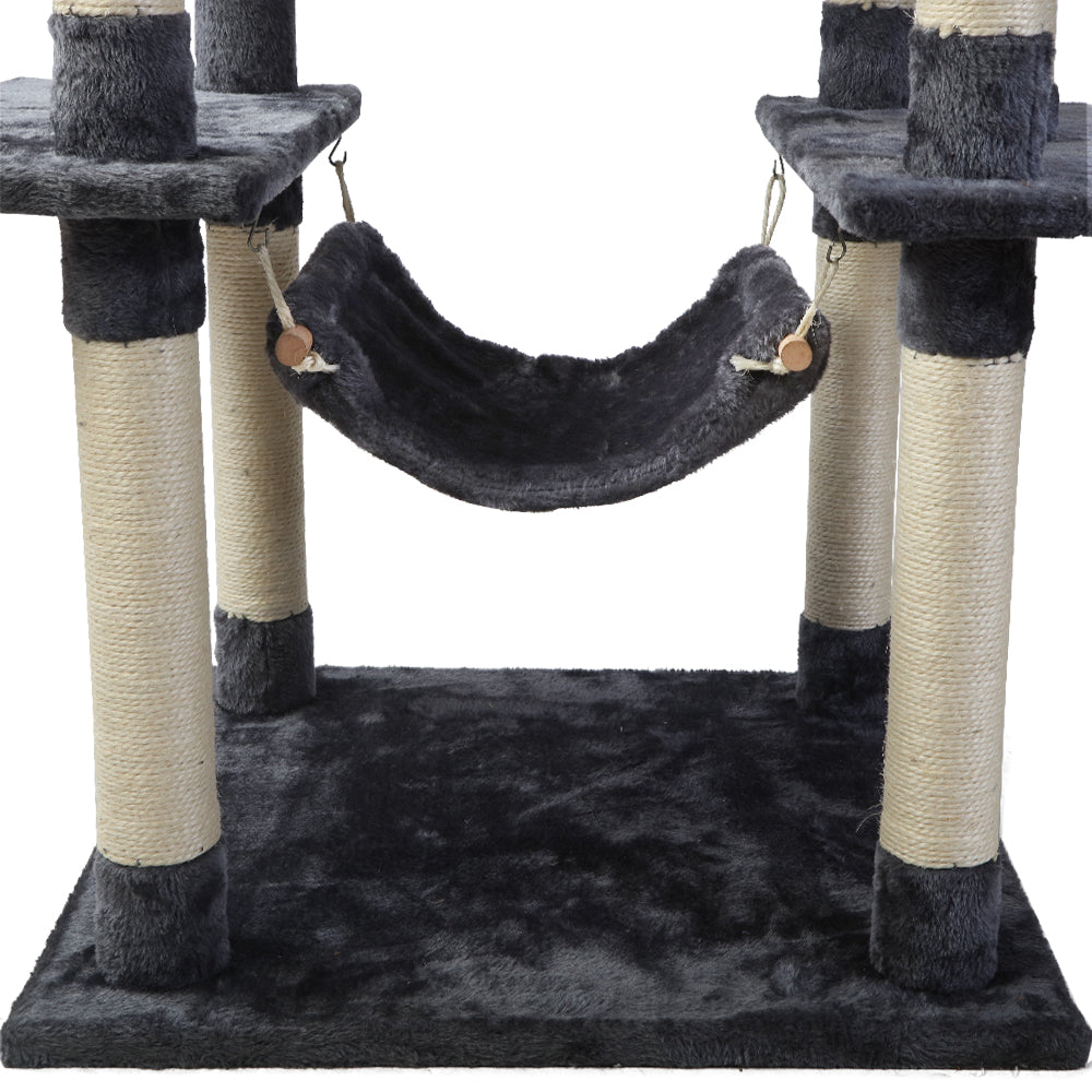 i.Pet Cat Tree 184cm Trees Scratching Post Scratcher Tower Condo House Furniture Wood freeshipping - Awezingly