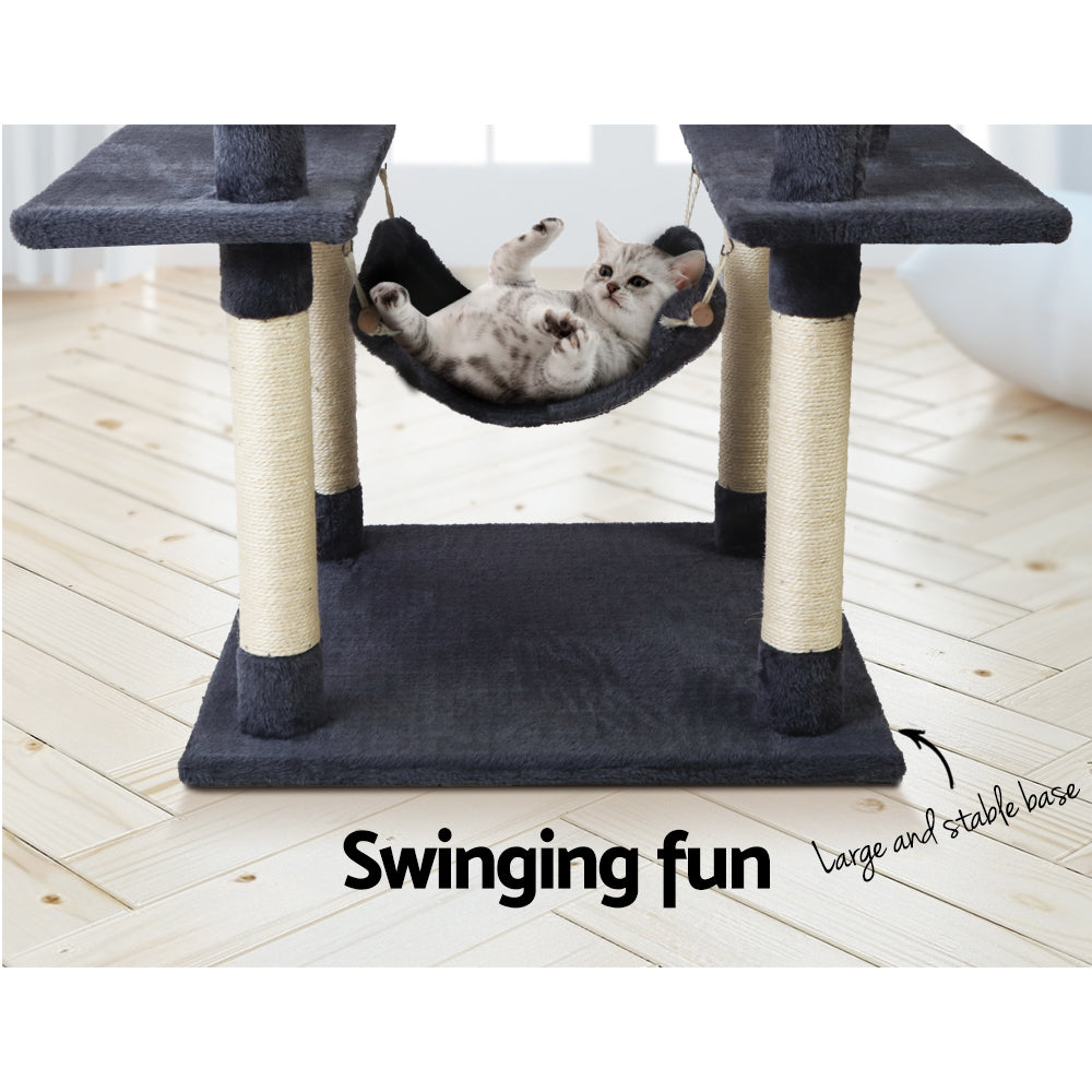 i.Pet Cat Tree 184cm Trees Scratching Post Scratcher Tower Condo House Furniture Wood freeshipping - Awezingly