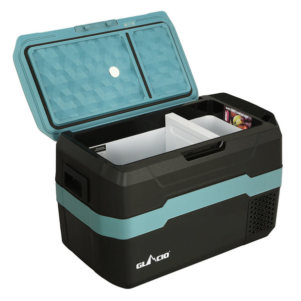 Glacio 35L Portable Fridge Freezer Fridges Cooler Camping 12V/24V/240V Caravan Glacio