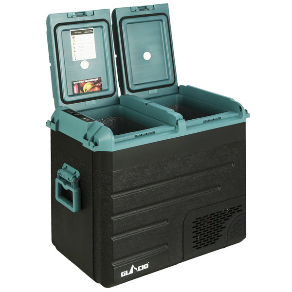 Glacio 60L Portable Fridge Freezer Fridges Cooler Camping 12V/24V/240V Caravan Glacio