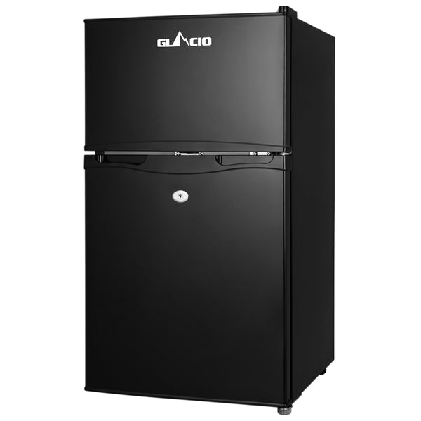 Glacio 90L Portable Fridge Bar Freezer Cooler Upright 12V/24V/240V Caravan 4WD Car Camping Black freeshipping - Awezingly