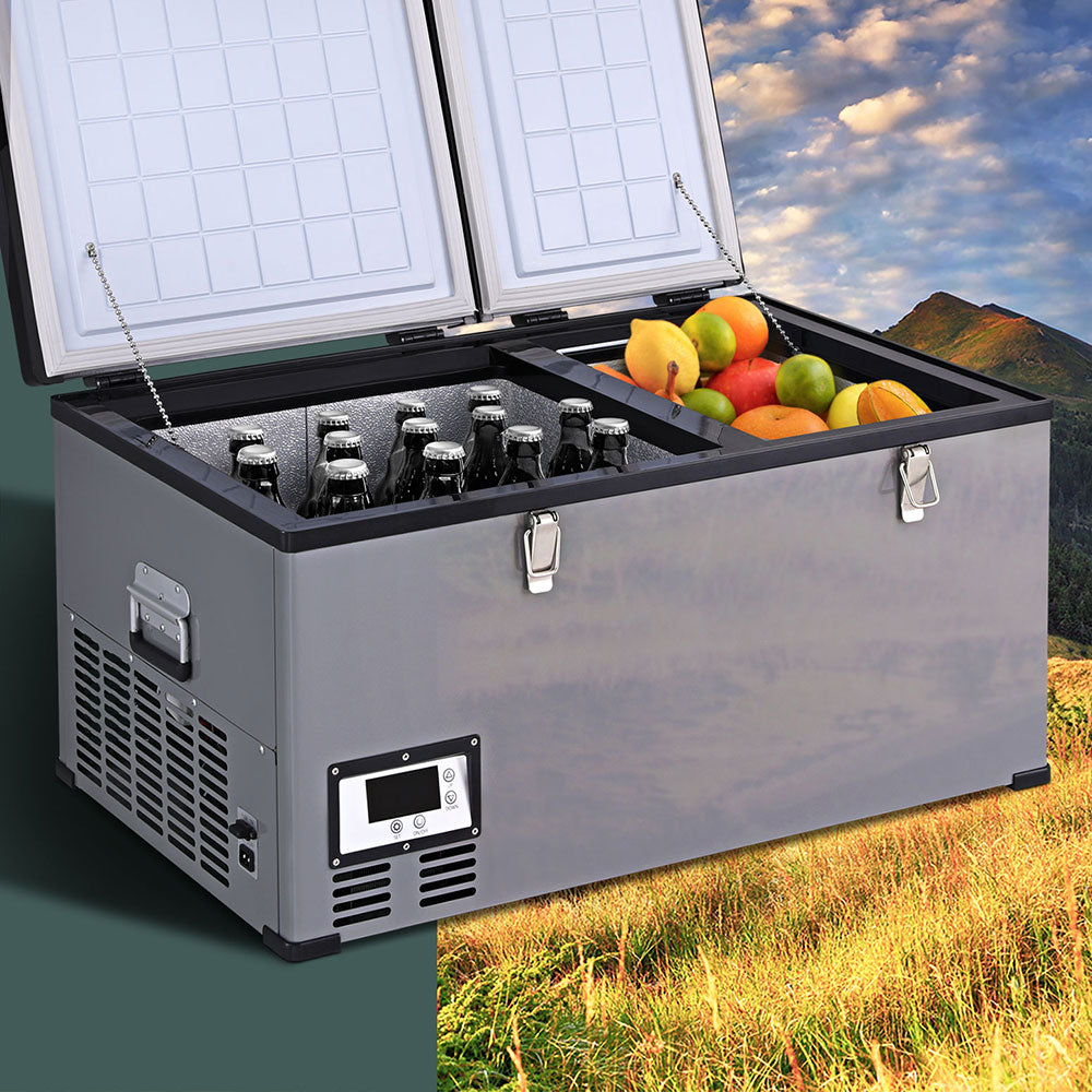 Glacio Camping Fridge 80L Portable Bar Fridges Freezer 12V/24V/240V Does not apply