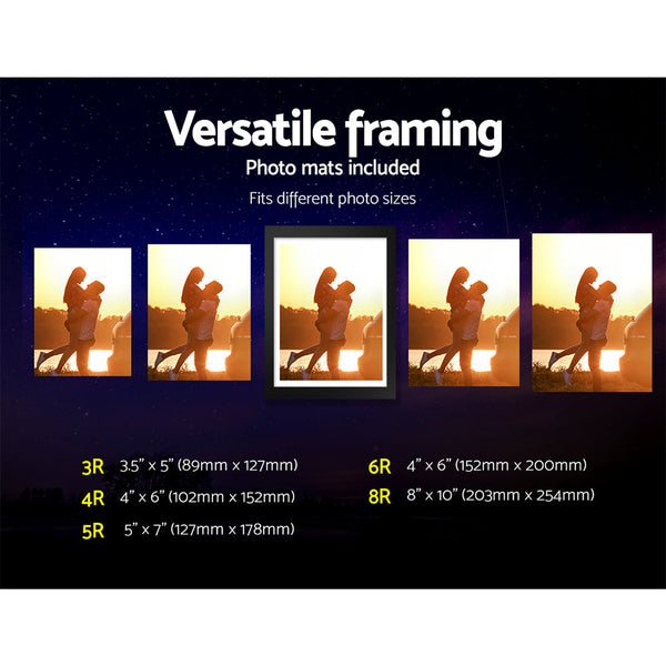 Artiss Photo Frames 11PCS  5x7in 6x8in 8x10in Hanging Wall Frame Black Artiss
