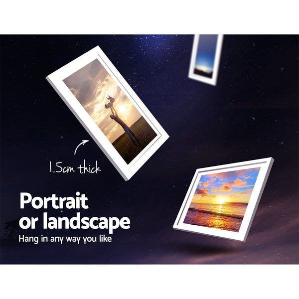 Artiss Photo Frames11PCS 5x7in 6x8in 8x10in Hanging Wall Frame White Artiss