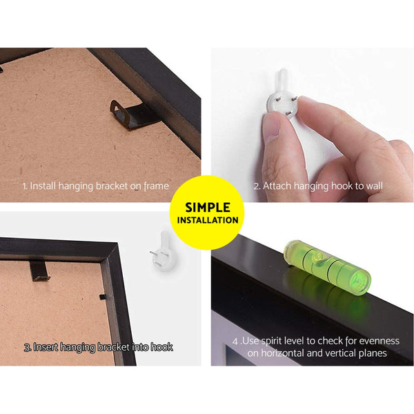 26 PCS Picture Photo Frame Wall Set Home Decor Present Gift Black freeshipping - Awezingly