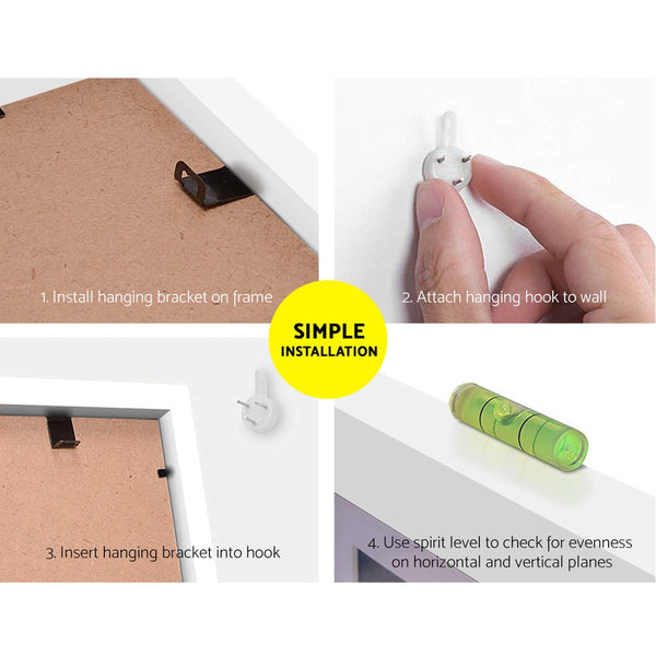 26 PCS Picture Photo Frame Wall Set Home Decor Present Gift White freeshipping - Awezingly