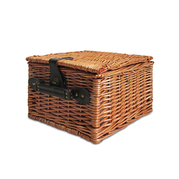 Alfresco 2 Person Picnic Basket Baskets Deluxe Outdoor Corporate Blanket Park freeshipping - Awezingly