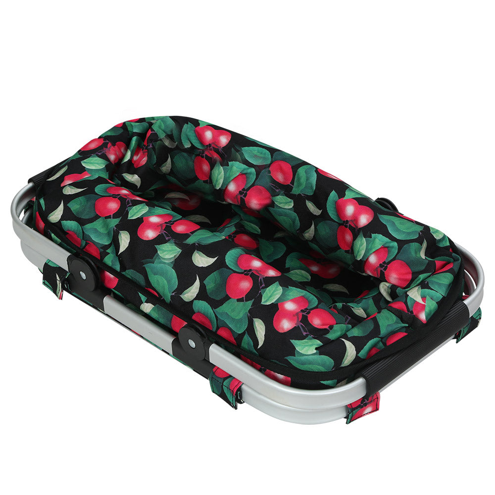 Alfresco Picnic Bag Basket Folding Large Hamper Camping Hiking Insulated Alfresco