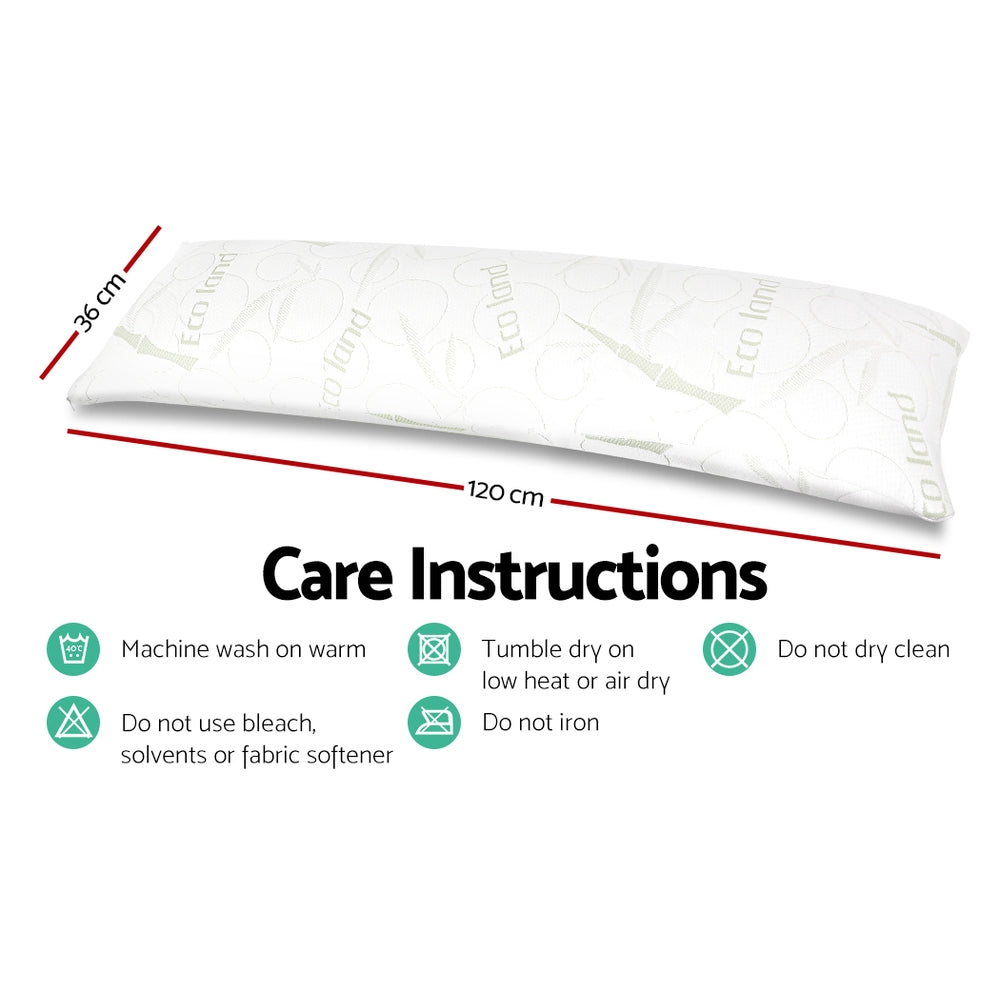 Giselle Bedding Full Body Memory Foam Pillow freeshipping - Awezingly