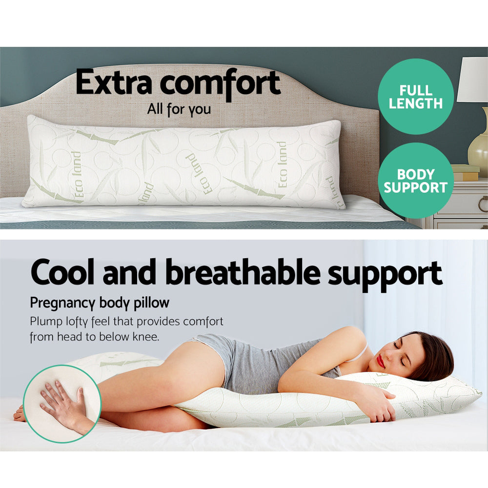 Giselle Bedding Full Body Memory Foam Pillow freeshipping - Awezingly