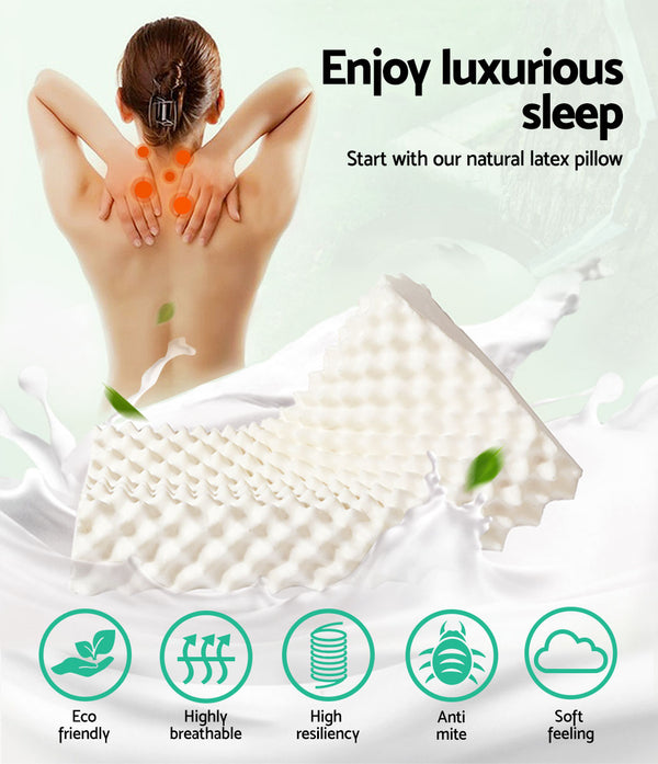 Giselle Bedding Natural Latex Pillow freeshipping - Awezingly