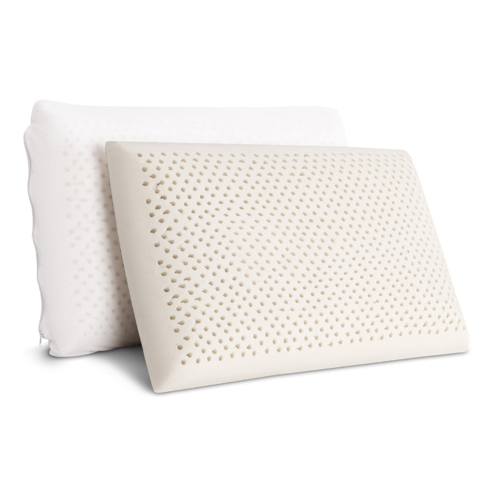 Giselle Bedding Set of 2 Natural Latex Pillow freeshipping - Awezingly