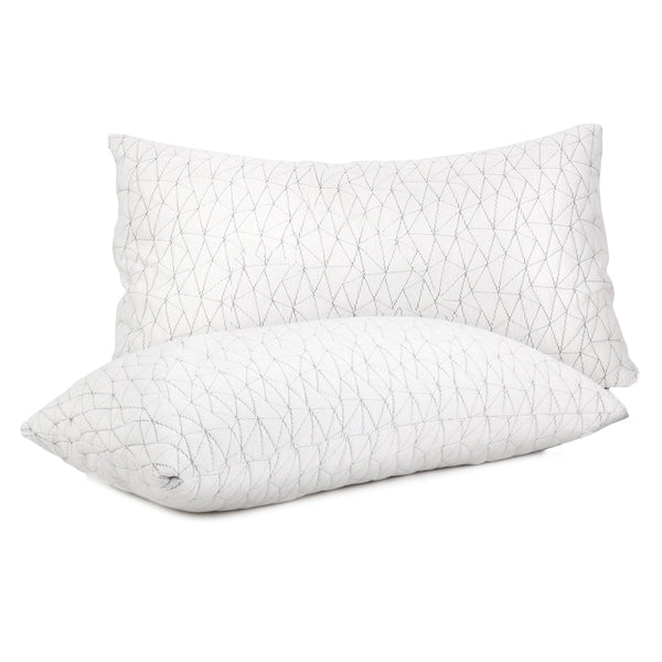 Giselle Bedding Set of 2 Rayon Single Memory Foam Pillow Giselle Bedding