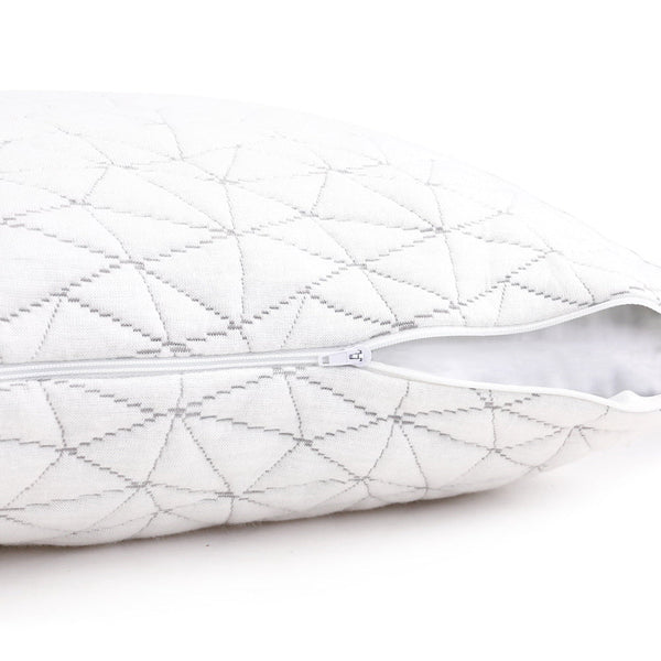 Giselle Bedding Set of 2 Rayon Single Memory Foam Pillow Giselle Bedding