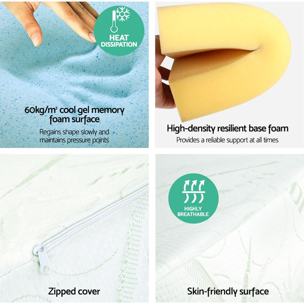 Giselle Bedding Foam Wedge Back Support Pillow freeshipping - Awezingly