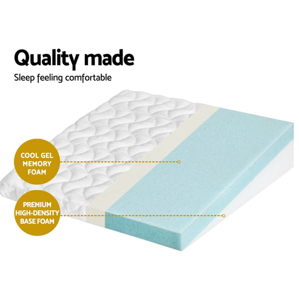 Giselle Wedge Pillow Memory Foam Baby Pillows Bed Cushion Neck Back Support Giselle Bedding