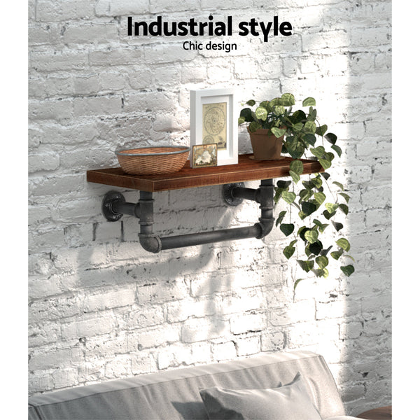 Artiss DIY Industrial Wall Shelves Artiss