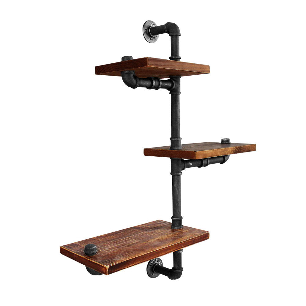 Artiss 3 Level 84cm DIY Adjustable Metal Bookshelf Artiss