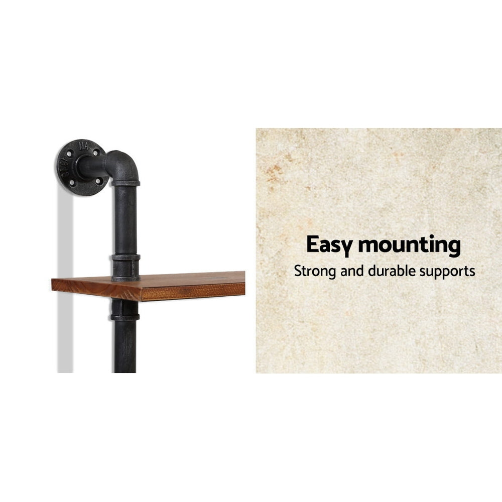 Artiss 3 Level 92cm DIY Wall Mounted Bookshelf Artiss