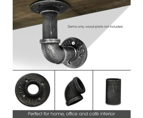 Artiss 6inch 9 Piece Wall Mounted Shelf Set freeshipping - Awezingly