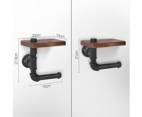 Artiss DIY Bathroom Toilet Roll Holder freeshipping - Awezingly