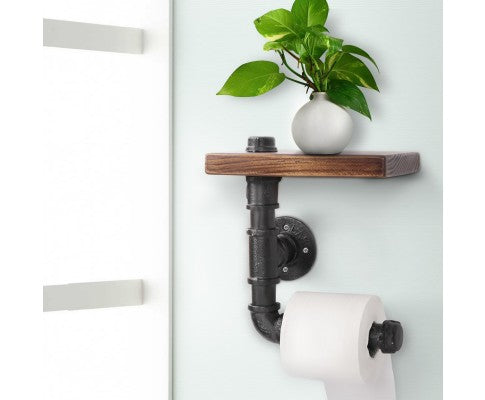 Artiss DIY Bathroom Toilet Roll Holder freeshipping - Awezingly
