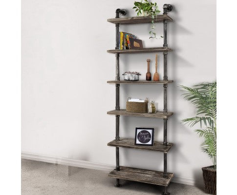 Artiss 6 Level DIY Wooden Bookshelf freeshipping - Awezingly