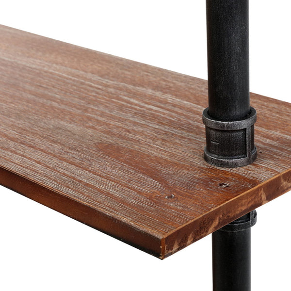 Artiss Rustic Vintage DIY Pipe Shelf Shelves Brackets Wall Display Bookshelf Artiss