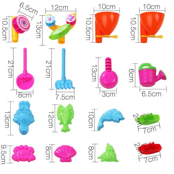 Keezi 23 Piece Kids Play Table Set Keezi