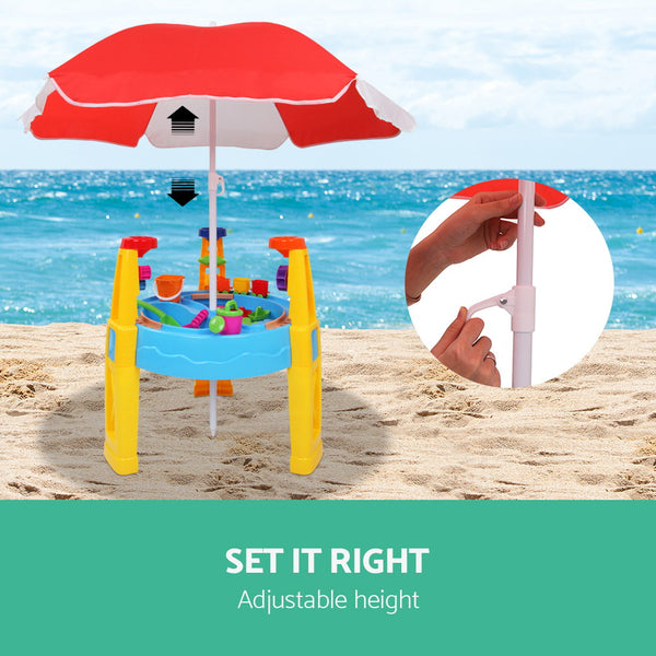 Keezi 26 Piece Kids Umbrella & Table Set freeshipping - Awezingly