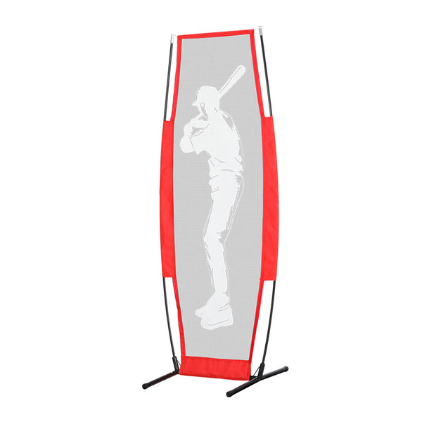 Everfit Baseball Pitching Kit with Rack Rebound Net Softball Training Aid Everfit