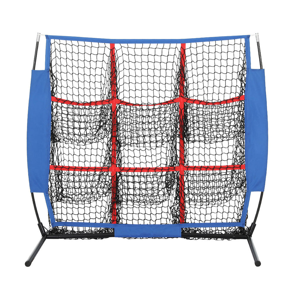 Everfit 9 Pockets Pitching Net Baseball Football Target Net Softball Pitcher Everfit