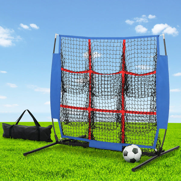 Everfit 9 Pockets Pitching Net Baseball Football Target Net Softball Pitcher Everfit