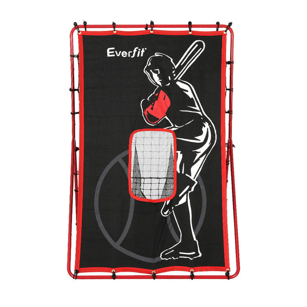 Everfit 2 in 1 Baseball Net Target Zone Rebound Net Pitching Target Hitter Everfit