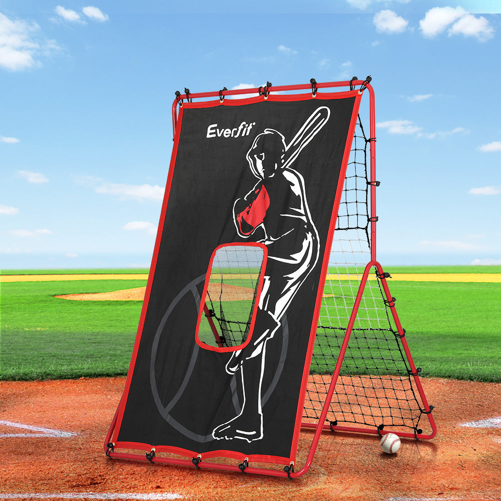 Everfit 2 in 1 Baseball Net Target Zone Rebound Net Pitching Target Hitter Everfit