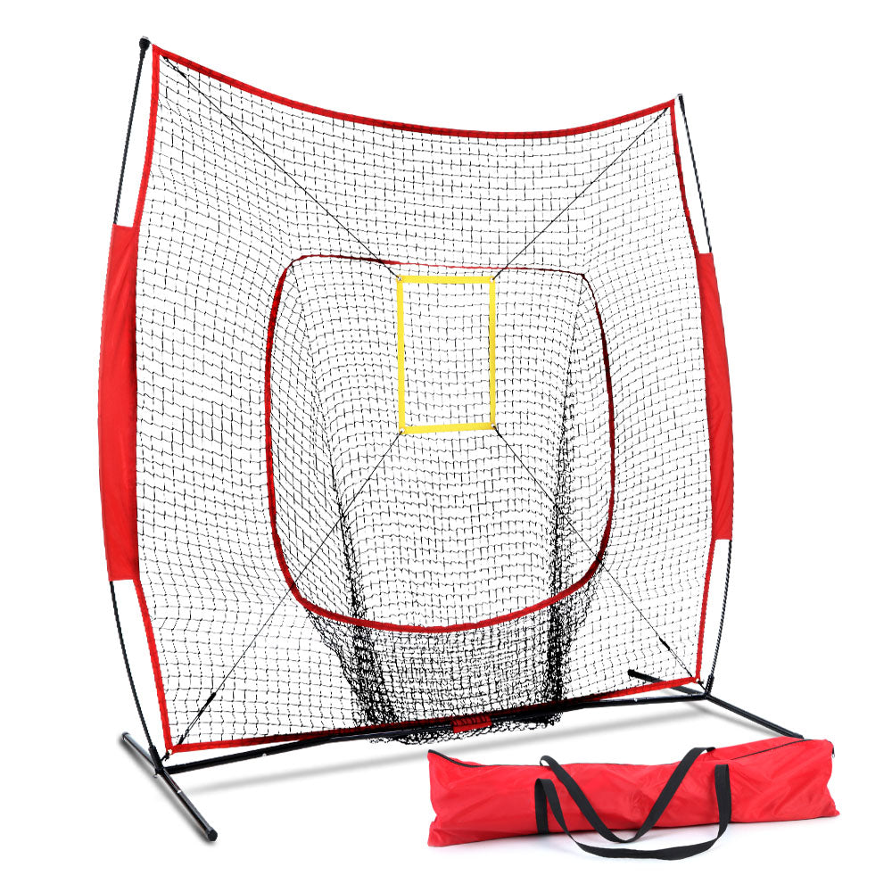 Everfit Portable Baseball Training Net Stand Softball Practice Sports Tennis freeshipping - Awezingly