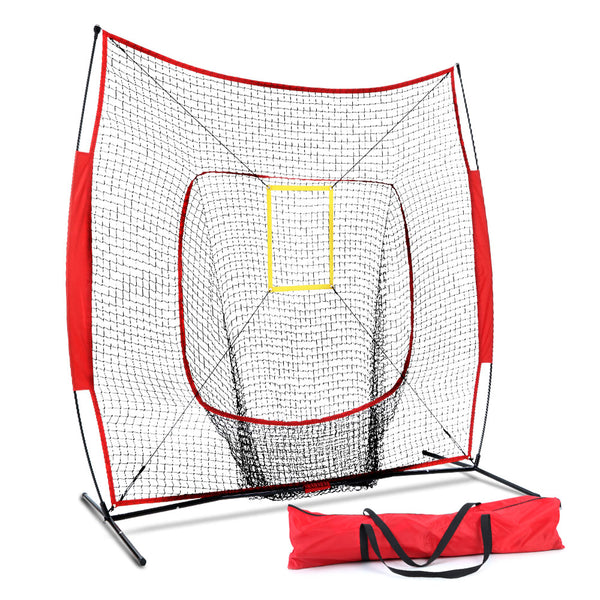Everfit Portable Baseball Training Net Stand Softball Practice Sports Tennis freeshipping - Awezingly