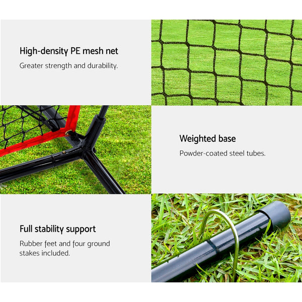 Everfit Portable Baseball Training Net Stand Softball Practice Sports Tennis freeshipping - Awezingly