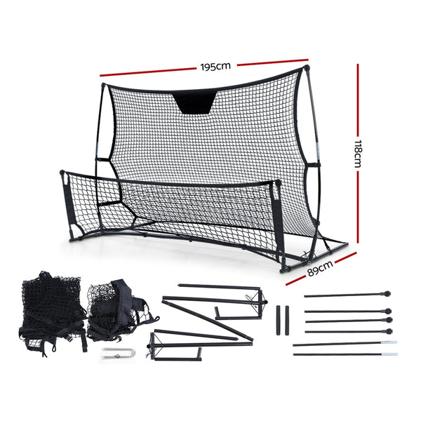 Everfit Portable Soccer Rebounder Net Volley Training Football Goal Pass Trainer freeshipping - Awezingly
