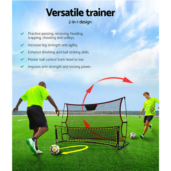 Everfit Portable Soccer Rebounder Net Volley Training Football Goal Pass Trainer freeshipping - Awezingly