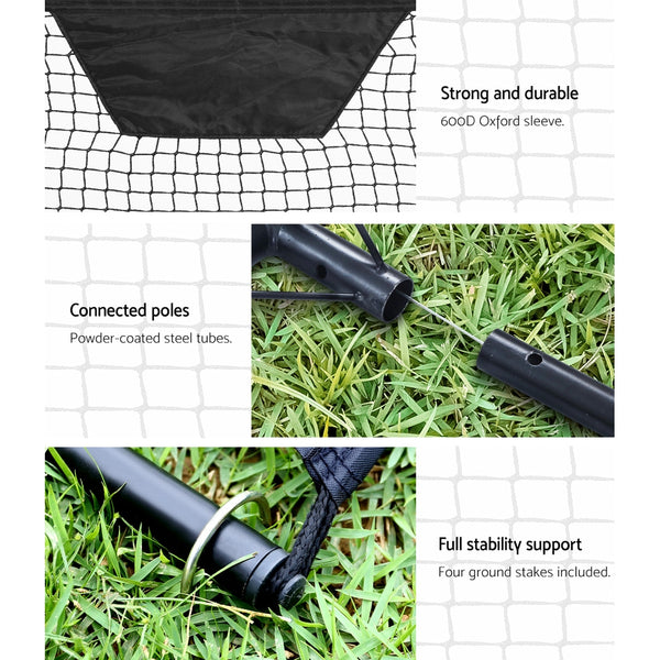 Everfit Portable Soccer Rebounder Net Volley Training Football Goal Pass Trainer freeshipping - Awezingly