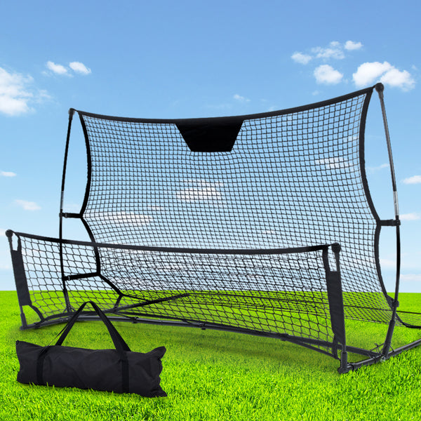 Everfit Portable Soccer Rebounder Net Volley Training Football Goal Trainer XL freeshipping - Awezingly