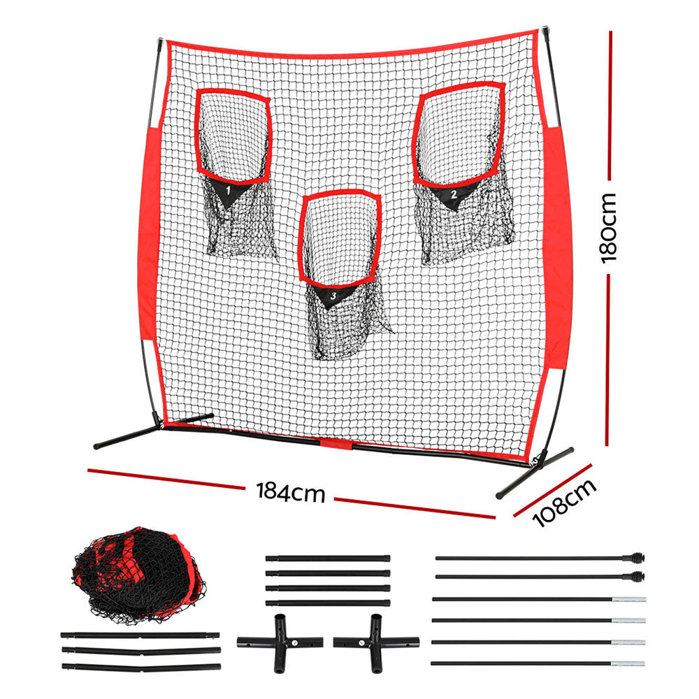 Everfit 1.8M Soccer Football Goal Net Tennis Baseball Netting Outdoor Training Everfit
