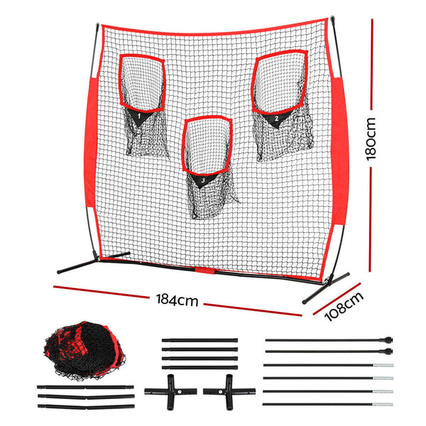 Everfit 1.8M Soccer Football Goal Net Tennis Baseball Netting Outdoor Training Everfit