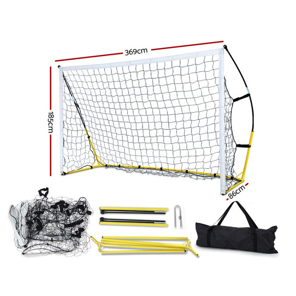 Everfit Portable Soccer Football Goal Net Kids Outdoor Training Sports 3.6M XL Everfit
