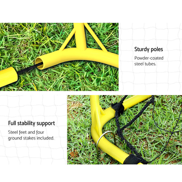 Everfit Portable Soccer Football Goal Net Kids Outdoor Training Sports 3.6M XL Everfit