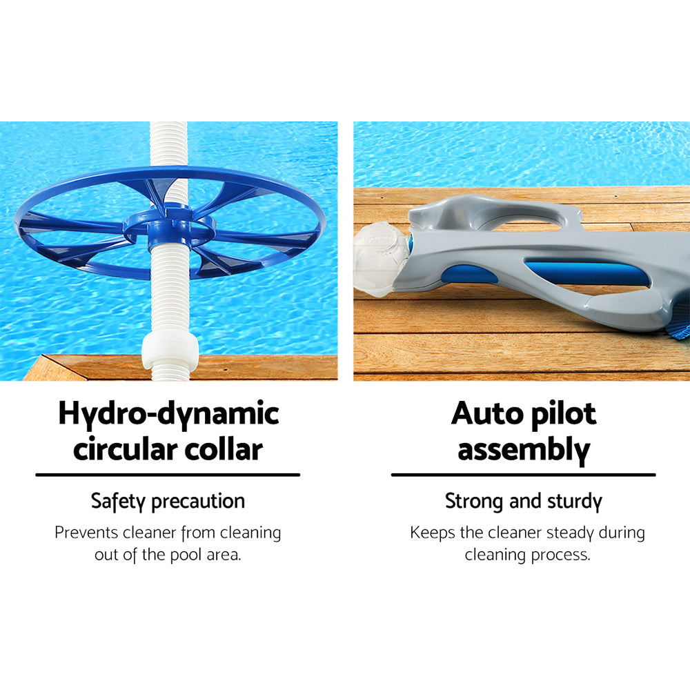 Pool Cleaner Automatic Swimming Pool Floor Climb Wall Automatic Vacuum 10M Hose Does not apply