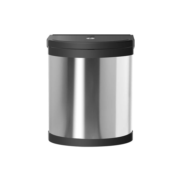 Cefito Kitchen Swing Out Pull Out Bin Stainless Steel Garbage Rubbish Can 12L Cefito