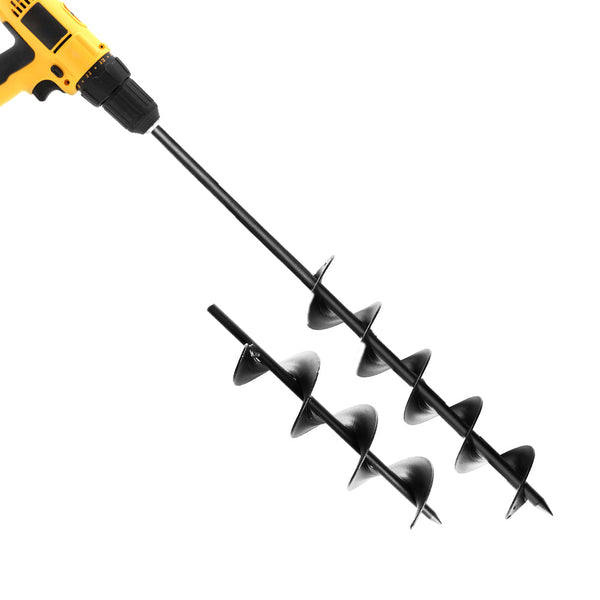 Giantz Power Garden Spiral Auger Hole Digger Earth Drill Bit 75x300 & 600mm Giantz