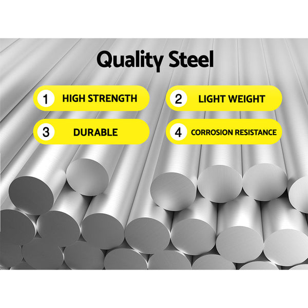 Giantz Power Garden Spiral Auger Hole Digger Earth Drill Bit 75x300 & 600mm Giantz